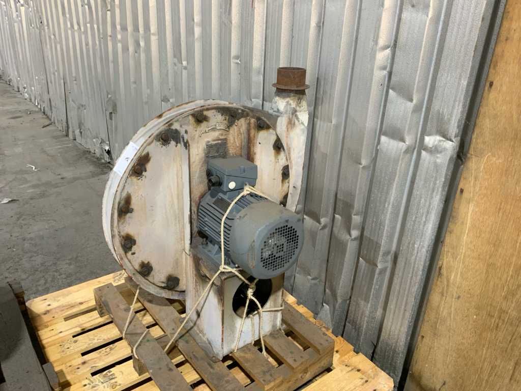 Centrifugal exhauster
