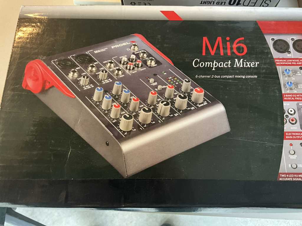 Compact Mixer PROEL Mi6