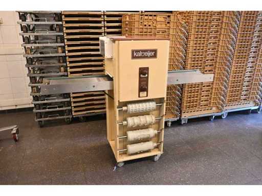 Kalmeijer KGM Biscuit machine with 6 moulding rollers