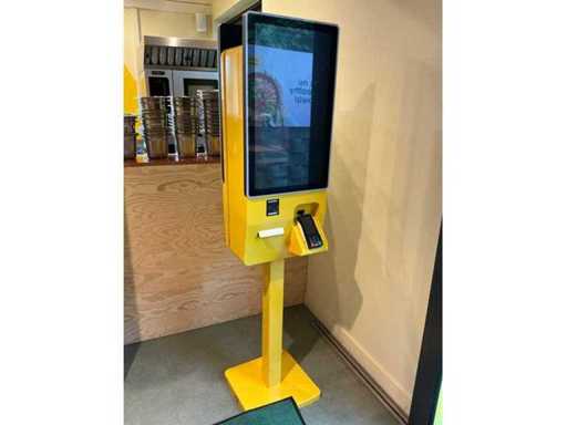 Qiox 2-zijdige elektronische Bestelkiosk