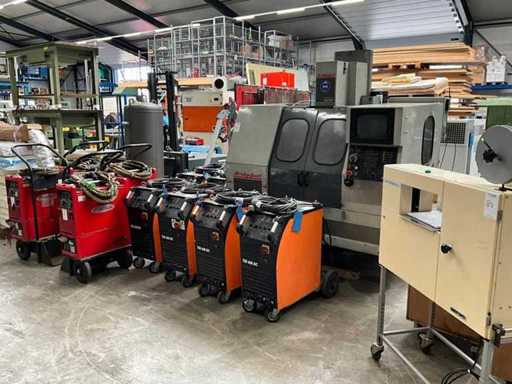 Metalworking machinery, construction machinery and tools