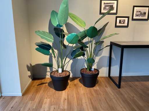 Plante artificiale cu ghiveci (2x)