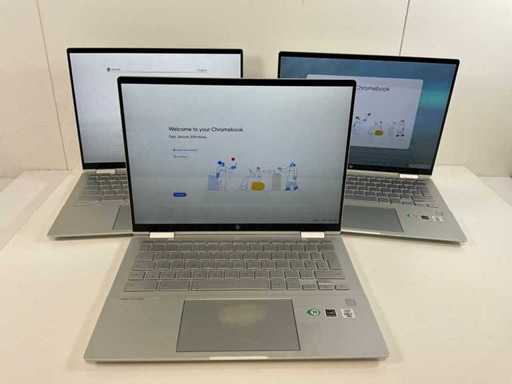 HP Elite C1030 13.5”, Core(TM) i7 10th Gen, 16 GB RAM, 128 GB SSD TouchScreen ChromeBooks (3x)