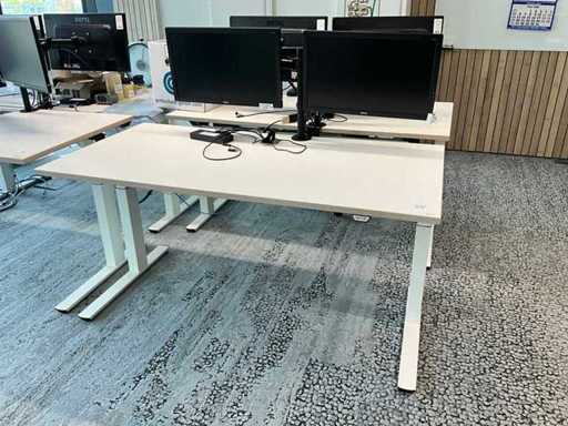 PRO OFFICE Höhenverstellbarer Schreibtisch