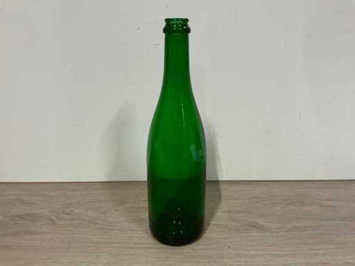 Bouteille de bière champagne vide - 75 cl - Vert (1232x)