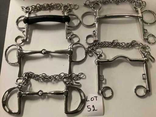 Embouts de cheval inutilisés 20x