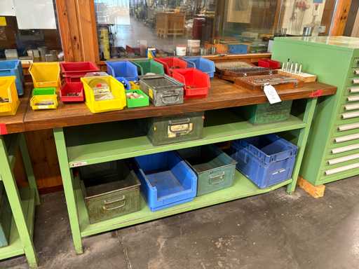 LUTZ workbench with contents