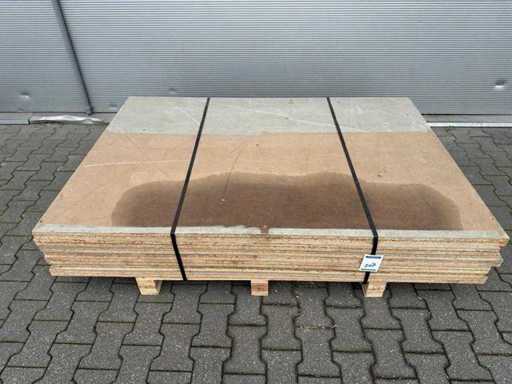 Piastra del pavimento del lotto misto - Cartone truciolato 1820x1260x38mm (7x)