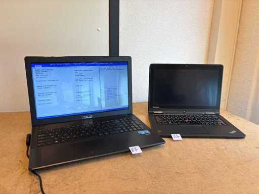 Stock restant de l’ordinateur portable - 2x