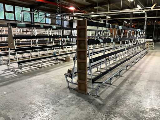 Rastrelliera per materiali lunga (2x)