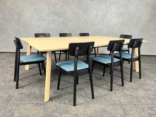 Arco Grid/ De Vorm - 8p design conferentie set 240x160