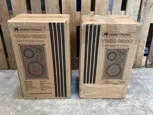 Omnitronic - TMX-1230 - Speaker (2x)