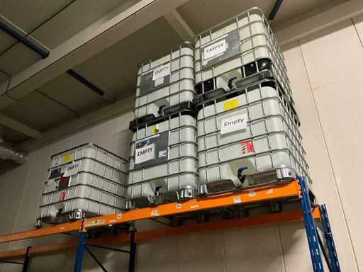 Lege IBCs en vaten (30x)