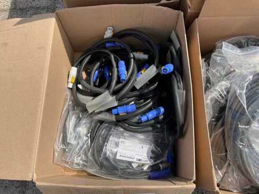 Cavo combi Connex Powercon XLR3 (17x)