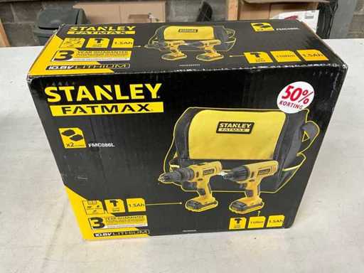 Kit Stanley Fatmax Trapano senza fili e avvitatore a impulsi 10.8V
