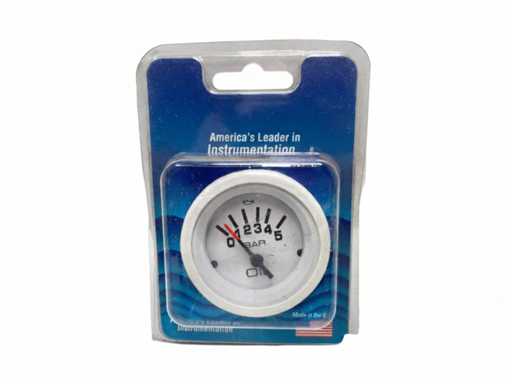 Capteur de pression d’huile Teleflex blanc 5 bars - 31260E