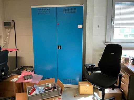 Armoire de rangement/meuble de travail Eurokraft