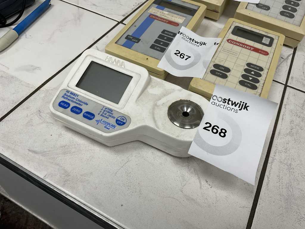 Hanna Instruments HI 96821 Natriumchlorid-Refraktometer