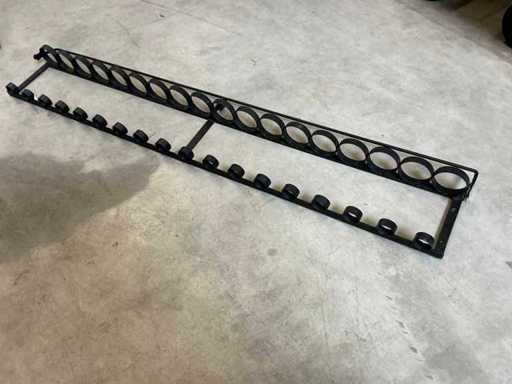 Vintage Wine Bottle Rack