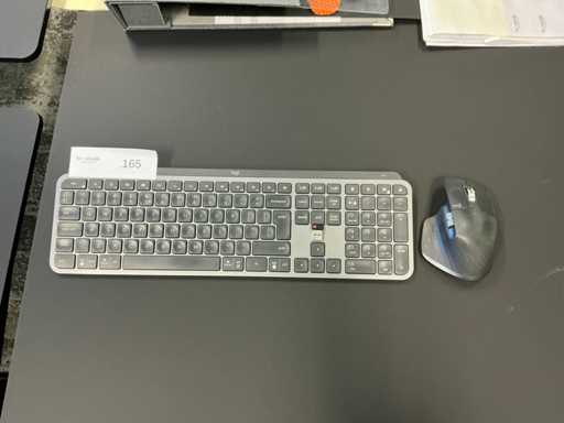 Logitech MX Keys Toetsenbord en muis
