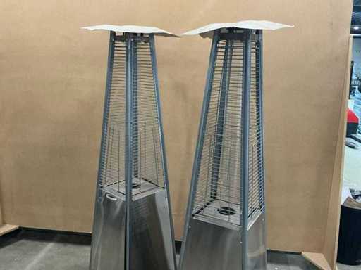 Verrijdbare Terrasverwarming (2x)