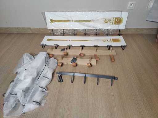 Partij - Wandkapstok (10x)