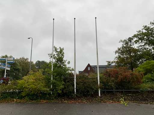 Vlaggenmast (3x)