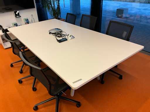 Vitra Conference Table with Power Strip