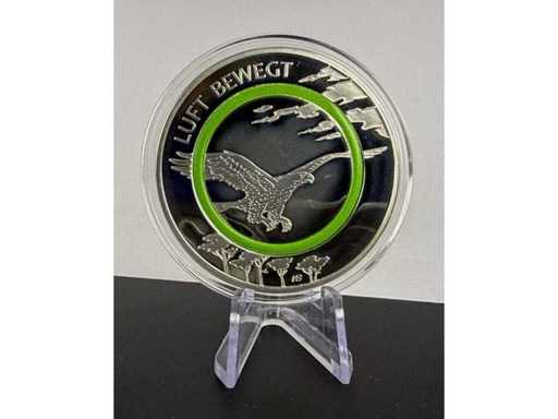Seltene Sammlermünze Deutschland Freiheit & Recht Adler Motiv