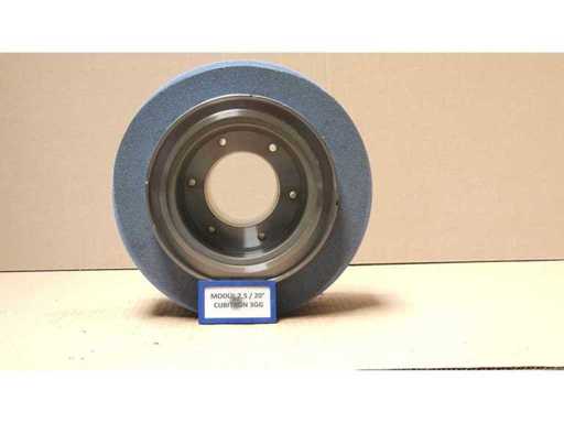 Reishauer RZ 400 / 800 / 1000 - Module 2.5 EW 20° 3GG Cubitron - Draagflens inclusief slijpwielflens