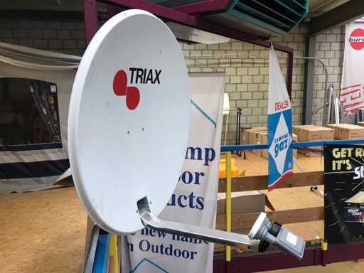 Récepteur satellite DMS Electronics et antenne Triax