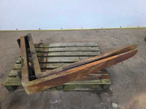 4200x600 4000kg - Fourches de chariot élévateur