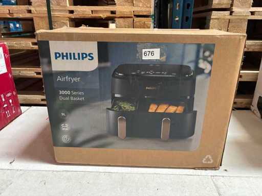 Freidora Philips Serie 3000 Cesta Doble NA352/00