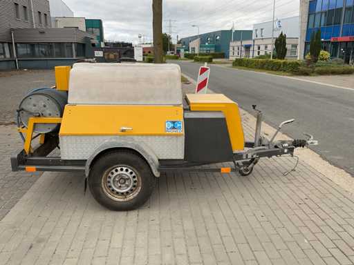 Rioned HD50 de Luxe Rioolaanhanger Ex gemeente Rioolreinigingsmachine