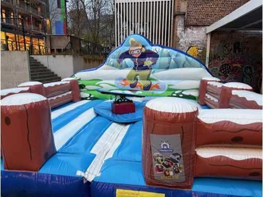 Crashmat-Rodeosnow + Snowboard