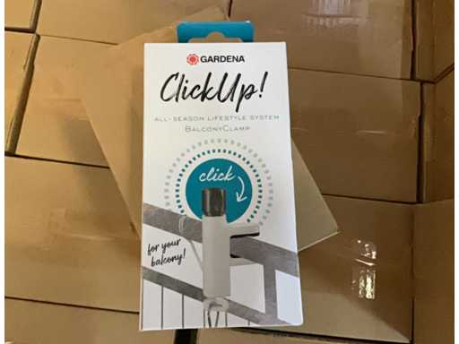 Gardena ClickUp houder/balkonklem (24x)
