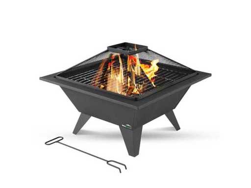 MaxxGarden 22203 Barbecue - Fire bowl - patio fireplace fire pit - Hermes 53cm