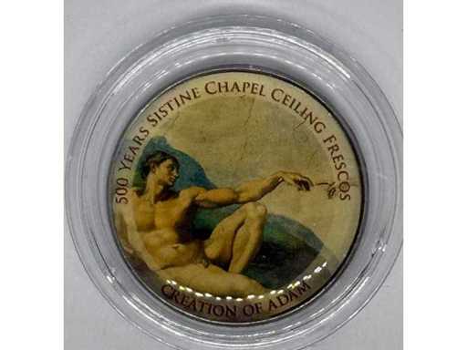 2 Euro "Pope John Paul II" Colorized Specimen Coin – 2003 – Bimetal