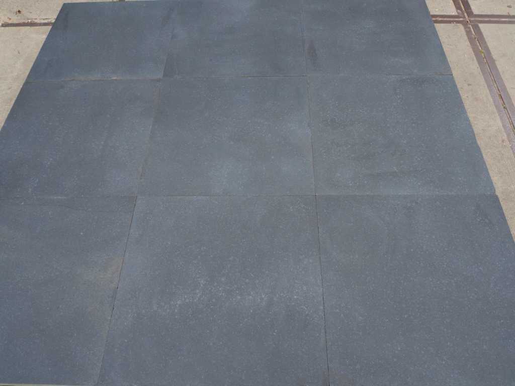 Natural stone tiles 12,8m²