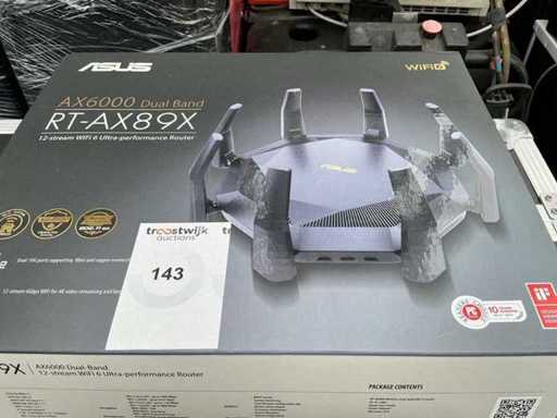 AX6000 Dual Band RT-AX89X Wifi, router & switch