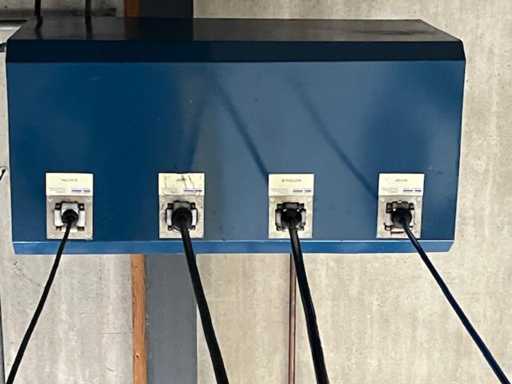 Olie / water / lucht / stroom haspelkast / wandhaspelkast