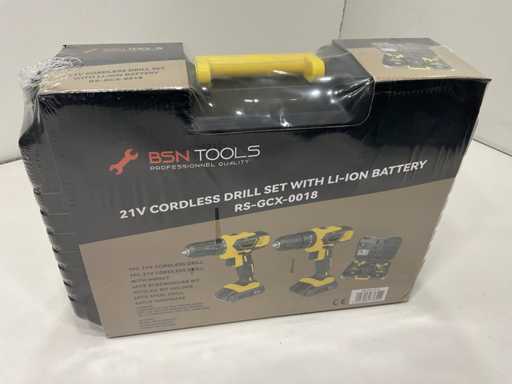 Cacciavite senza filo nel caso