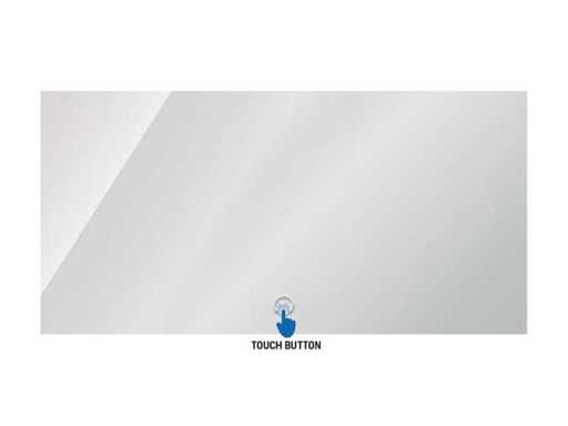 Mirror with LED lighting touch button 100cm