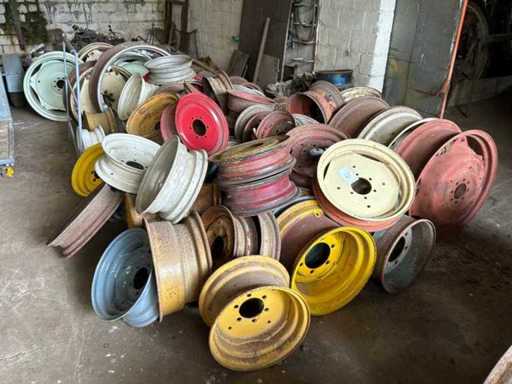 Batch of tractor rims