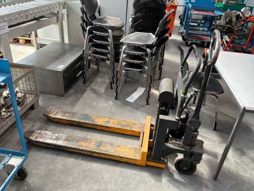 1997 PFAFF SILBERBLAU 45290000 Platformă hidraulică manuală
