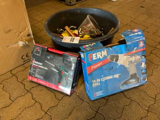 Narz?dzie baterii Ferm / Parkside (2x)