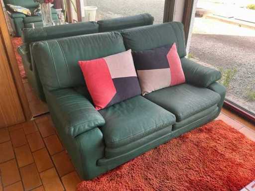 Imitation leather salon.