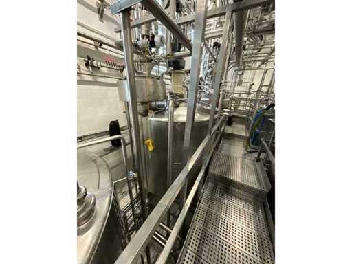 Vertikale Lager-Mischtanks