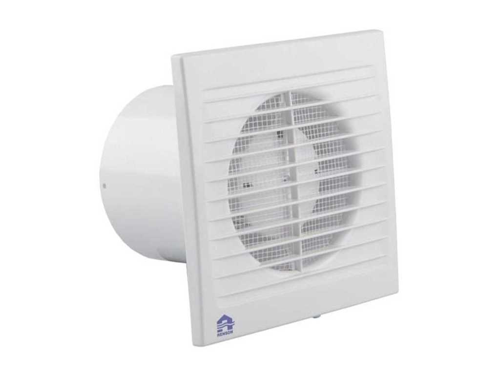 Renson - 9202-t - ventilateur de salle de bain avec minuterie ø125 mm (3x)