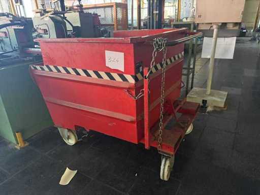 Kantellichaam met wielen